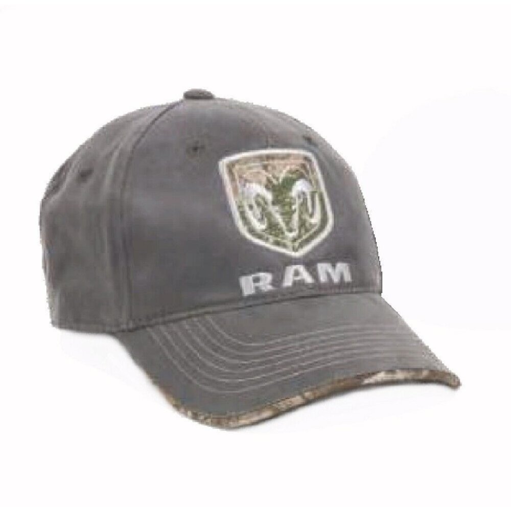 RAM Patch With Realtree Edge Camo Cap Hat - NEW FAST SHIP